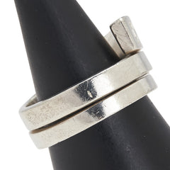 グッチ スネーク スパイラル リング 指輪 #21 SV925 シルバー メンズ GUCCI 【中古】