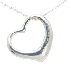 ティファニー エルサ ペレッティ オープンハート ネックレス SV925 シルバー レディース TIFFANY&Co. 【中古】