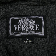 ヴェルサーチェ アルフレッド ヴェルサーチ 長袖シャツ サイズ:L チャコールグレー メンズ VERSACE 【中古】