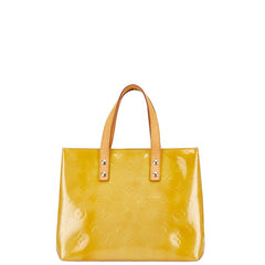 ルイ ヴィトン モノグラム ヴェルニ リードPM ハンドバッグ M91144 ベージュ パテントレザー レディース LOUIS VUITTON 【中古】