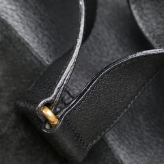 グッチ バンブー リュック バックパック 003 2058 0016 ブラック スウェット レザー レディース GUCCI 【中古】