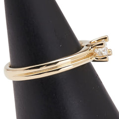 ポーラ K18YG イエローゴールド ダイヤ0.30ct リング 指輪 レディース POLA 12.5号 【中古】