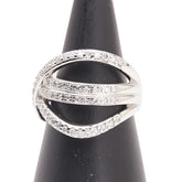 Pt900 プラチナ ダイヤ0.65ct リング 指輪 レディース 12号 【中古】