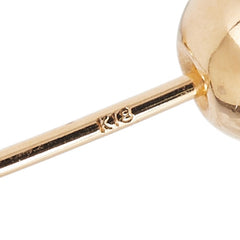 K18YG イエローゴールド ボール ピアス レディース 【中古】