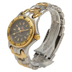 タグホイヤー セル 腕時計 WG1320-2 クオーツ グレー文字盤 ステンレススチール メッキ レディース TAG HEUER 【中古】