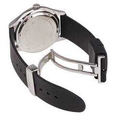 ヨンドシー 腕時計 クオーツ ブラック文字盤 ステンレススチール ラバー メンズ 4℃ 【中古】