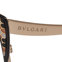 ブルガリ キャットアイ サングラス 2230 2018 ゴールド ブラック マルチカラー プラスチック メタル レディース BVLGARI 【中古】