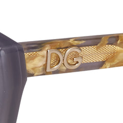 ドルチェアンドガッバーナ サングラス DG4250 グレー ゴールド プラスチック レディース DOLCE&GABBANA 【中古】