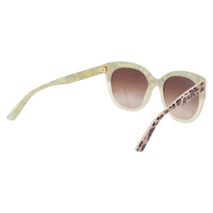 ドルチェアンドガッバーナ レオパード サングラス DG 4259 グリーン ブラウン プラスチック レディース DOLCE&GABBANA 【中古】