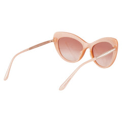 ドルチェアンドガッバーナ サングラス DG 4307-B-F ピンク プラスチック ラインストーン レディース DOLCE&GABBANA 【中古】
