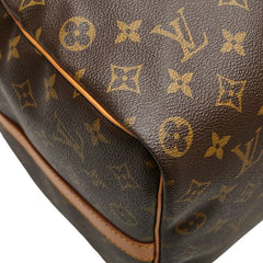ルイ ヴィトン モノグラム キーポル バンドリエール50 ボストンバッグ ショルダーバッグ 2WAY M41416 ブラウン PVC レザー レディース LOUIS VUITTON 【中古】