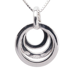 ヨンドシー K18WG ホワイトゴールド ダイヤ 色石 ベネチアン チェーン ネックレス レディース 4℃ 【中古】