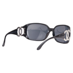 シャネル ココマーク サングラス 6014 ブラック プラスチック レディース CHANEL 【中古】