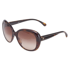 シャネル ココマーク サングラス 5312-A ブラウン プラスチック レディース CHANEL 【中古】