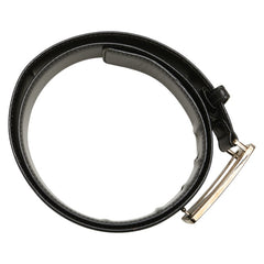 グッチ ロゴ ベルト サイズ:90/36 154630 ブラック レザー レディース GUCCI 【中古】