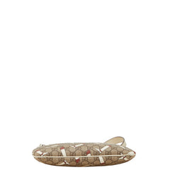 グッチ GGスプリーム ブーツ柄 斜め掛け ショルダーバッグ 257246 ベージュ マルチカラー PVC レザー レディース GUCCI 【中古】