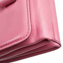 ヴァレンティノ スタッズ ショルダーバッグ ピンク レザー レディース VALENTINO 【中古】