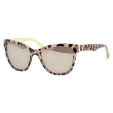 ドルチェアンドガッバーナ レオパード サングラス DG4237 2861/6G ベージュ ブラック イエロー プラスチック キッズ DOLCE&GABBANA 中古