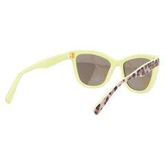 ドルチェアンドガッバーナ レオパード サングラス DG4237 2861/6G ベージュ ブラック イエロー プラスチック キッズ DOLCE&GABBANA 中古