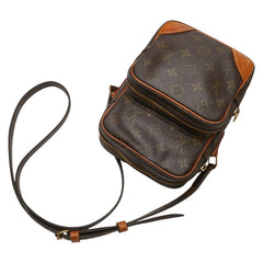 ルイ ヴィトン モノグラム アマゾン 斜め掛け ショルダーバッグ M45236 ブラウン PVC レザー レディース LOUIS VUITTON 【中古】