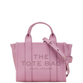 マークジェイコブス THE MICRO TOTE ザ ミディアム トートバッグ ハンドバッグ ショルダーバッグ 2WAY パープル ピンク系 レザー レディース MARC JACOBS 【中古】