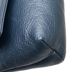 ヴィヴィアンウエストウッド オーブ チェーン ショルダーバッグ ブルー レザー レディース Vivienne Westwood 【中古】