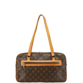 ルイ ヴィトン モノグラム シテGM ショルダーバッグ M51181 ブラウン PVC レザー レディース LOUIS VUITTON 【中古】