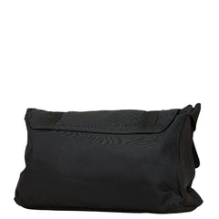 グッチ ショルダーバッグ メッセンジャーバッグ 122374 ブラック ナイロン メンズ GUCCI 【中古】
