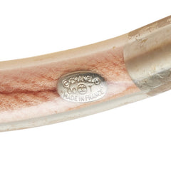 シャネル スポーツライン ロゴ ブレスレット ピンク クリア ビニール レディース CHANEL 【中古】