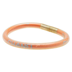 シャネル スポーツライン ロゴ ブレスレット オレンジ クリア ビニール レディース CHANEL 【中古】