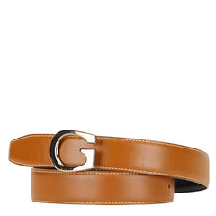 グッチ ベルト サイズ:75 30 036 1406 0956 ブラウン レザー レディース GUCCI 【中古】