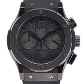 ウブロ × ベルルッティ BERLUTI クラシックフュージョン スクリット 腕時計 521.CM.0500.VR.BER17 自動巻き ブラック文字盤 セラミック ラバー メンズ HUBLOT 【中古】