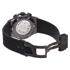 ウブロ × ベルルッティ BERLUTI クラシックフュージョン スクリット 腕時計 521.CM.0500.VR.BER17 自動巻き ブラック文字盤 セラミック ラバー メンズ HUBLOT 【中古】