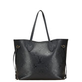 ルイ ヴィトン モノグラム アンプラント ネバーフルMM トートバッグ ショルダーバッグ M45685 ノワール ブラック レザー レディース LOUIS VUITTON 【中古】