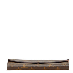 ルイ ヴィトン モノグラム ポルトフォイユ サラ 長財布 M62235 ローズ バレリーヌ ブラウン PVC レディース LOUIS VUITTON 【中古】