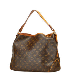 ルイ ヴィトン モノグラム ディライトフルPM ワンショルダーバッグ ハンドバッグ M40352 ブラウン PVC レザー レディース LOUIS VUITTON 【中古】