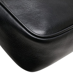 ヴェルサーチェ メデューサ クラッチバッグ セカンドバッグ ブラック レザー レディース VERSACE 【中古】