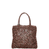 アンテプリマ ワイヤーバッグ ミニハンドバッグ レッド マルチカラー ビニール レディース ANTEPRIMA 【中古】