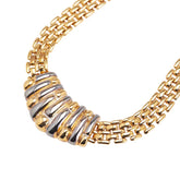 ランバン ネックレス ゴールド シルバー メッキ レディース LANVIN 【中古】