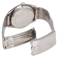 オメガ ジュネーブ 腕時計 135.041 クオーツ ゴールド文字盤 ステンレススチール メンズ OMEGA 【中古】