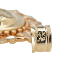 K14YG イエローゴールド 聖母 マリア ペンダントトップ レディース 【中古】