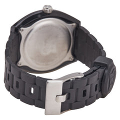 オニツカタイガー 腕時計 VJ21-D223 クオーツ ブラック文字盤 プラスチック ラバー メンズ ONITSUKA TIGER 【中古】