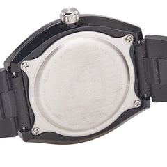 オニツカタイガー 腕時計 VJ21-D223 クオーツ ブラック文字盤 プラスチック ラバー メンズ ONITSUKA TIGER 【中古】