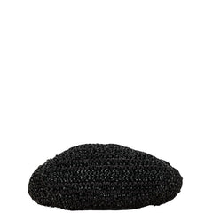 アンテプリマ カリーナ ワイヤーバッグ リボン ビジュー ハンドバッグ ブラック ビニール サテン レディース ANTEPRIMA 【中古】