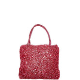 アンテプリマ ワイヤーバッグ ミニハンドバッグ ピンク ビニール レディース ANTEPRIMA 【中古】