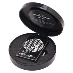 ジッポ マイケル ジャクソン 2009年製 限定 動作未確認 オイルライター シルバー ステンレス メンズ ZIPPO 【中古】