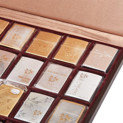 ジッポ 1998長野オリンピック限定 可動未確認 オイルライター 24個セット シルバー ゴールド ステンレス メッキ メンズ ZIPPO 【中古】