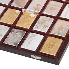 ジッポ 1998長野オリンピック限定 可動未確認 オイルライター 24個セット シルバー ゴールド ステンレス メッキ メンズ ZIPPO 【中古】