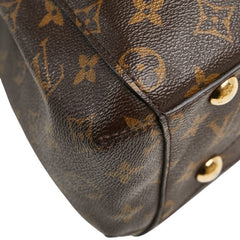 ルイ ヴィトン モノグラム モンテーニュBB ハンドバッグ ショルダーバッグ 2WAY M41055 ブラウン PVC レザー レディース LOUIS VUITTON 【中古】
