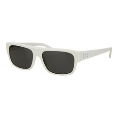 ドルチェアンドガッバーナ DGロゴ サングラス DG4455 ホワイト プラスチック メンズ DOLCE&GABBANA 【中古】